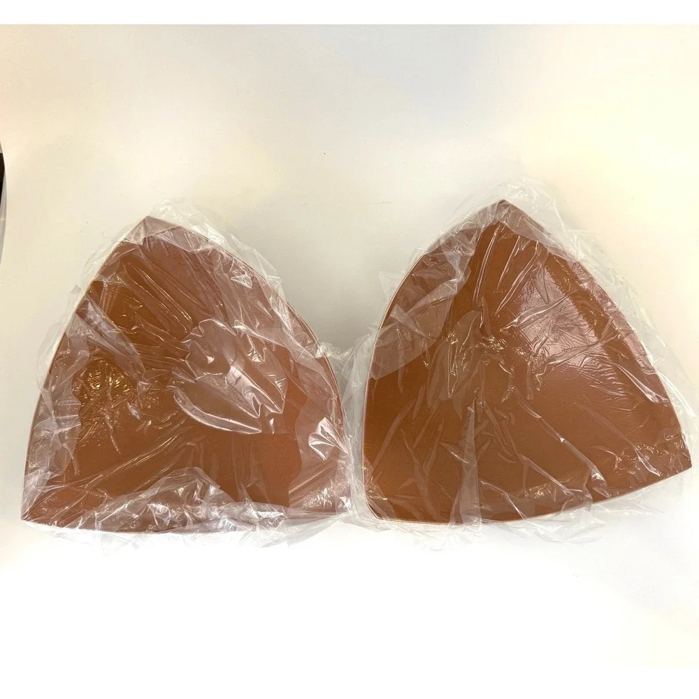 BOOMBA Invisible Lift Inserts Caramel 2XL Double Sided Adhesive Bra NEW Open Box